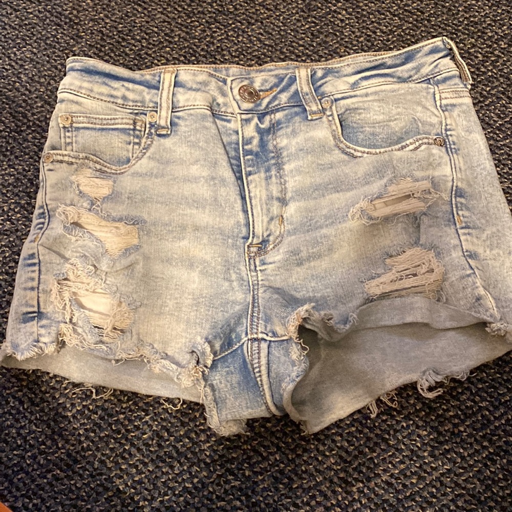 american eagle jean shorts